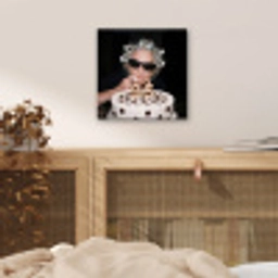 Verjaardag - Krulspeld - Oma aluminium wit klein -sfeer3