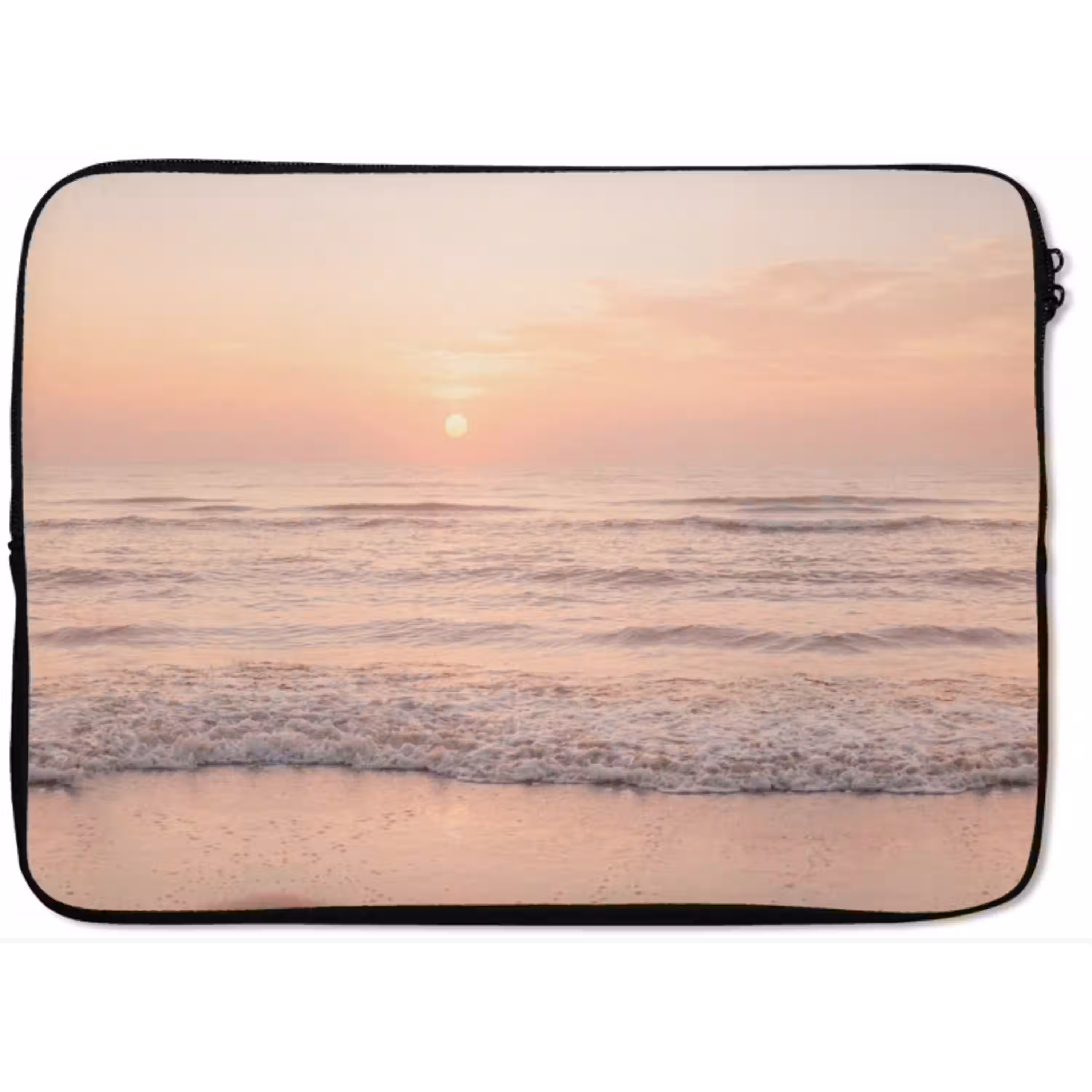 Zon - Strand - Roze laptophoes neopreen klein -zkaufland3dotto
