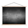 Beton - Grijs - Retro - Cement - Textuur textielposter latten blank klein -3d