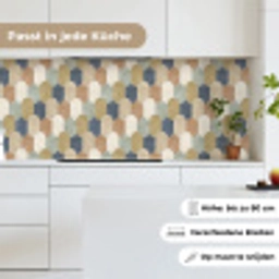 Harmonie - Patroon - Kleurrijk keuken achterwand 2 middel 871 -sfeer4_DE