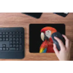 Ara - Portret - Rood muismat rubber klein -toetsenbord