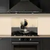 Cirkels - Schaduw - Abstract keuken achterwand spatscherm klein -sfeer1