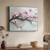 Bloesem - Kunstzinnig - Roze - Sakura Textielframe zwart klein -sfeer3