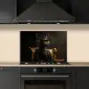 Hert - Zonnebril - Zwart - Pak keuken achterwand spatscherm klein -sfeer1