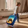 Zandsloper Kinderkoffer - Blauw klein -sfeer1