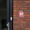 Oudroze - Traditioneel Naambord Huisje klein -sfeer2