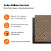 Stippen - Bruin - Beige - Patroon Inductie beschermer vinyl 3mm klein 276 -zzzzzzz-td-ups