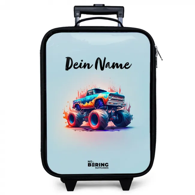 Fierce Wheels Kinderkoffer - Zwart klein -zzz_website3d