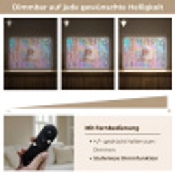 Fee - Schommel - Paars - Glinsters Light Box met batterij (Wandlamp) middel -USP_dimbaarDE