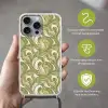 Abstract - Textuur - Groen Hoesje iPhone 16 Pro Max met koord klein 804 -sfeer2_NL