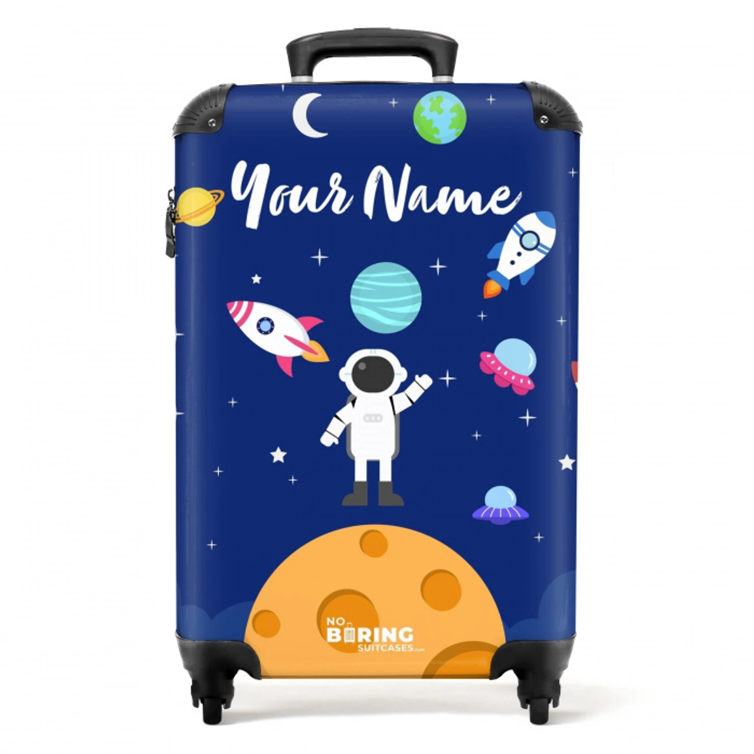 Raketspeurder NBS - Handbagage koffer - Kinderen Unisex middel -productfoto_recht
