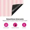 Nice - Strepen - Roze Inductie beschermer vinyl 3mm klein -zzzzzzz-lf-onderkant