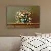 Vaas - Pastel - Kleuren - Bloemen canvas 2cm klein -sfeer3