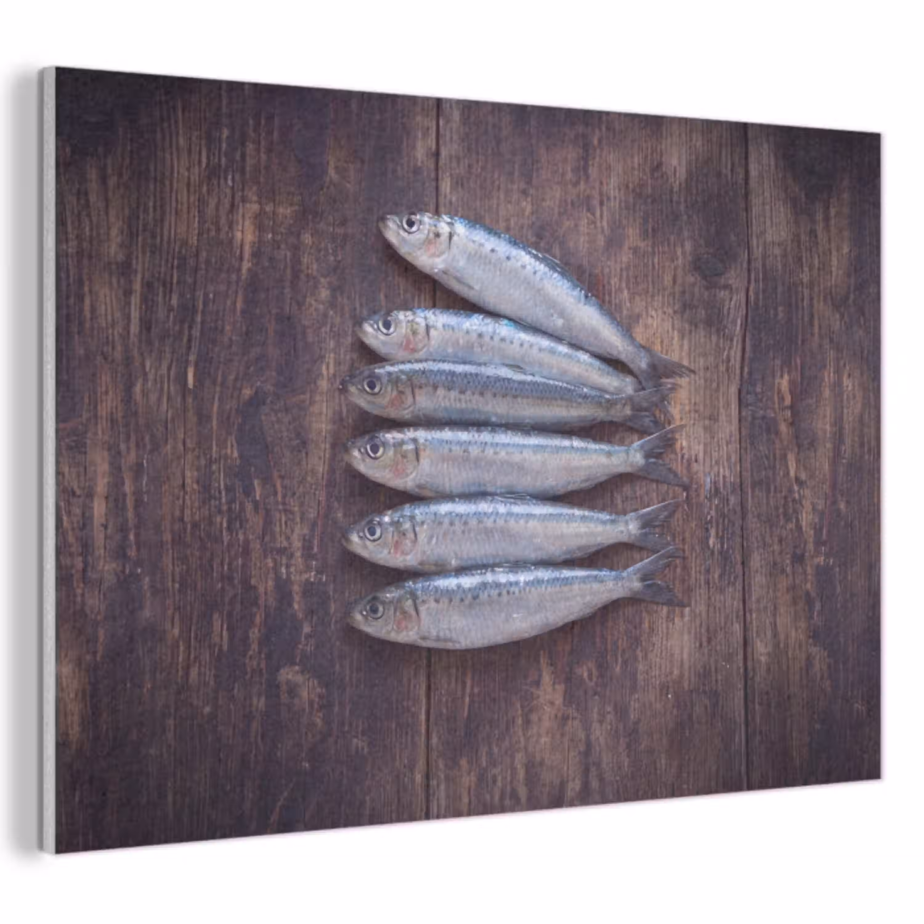 Vis - Hout - Eten PET vilt klein -3d