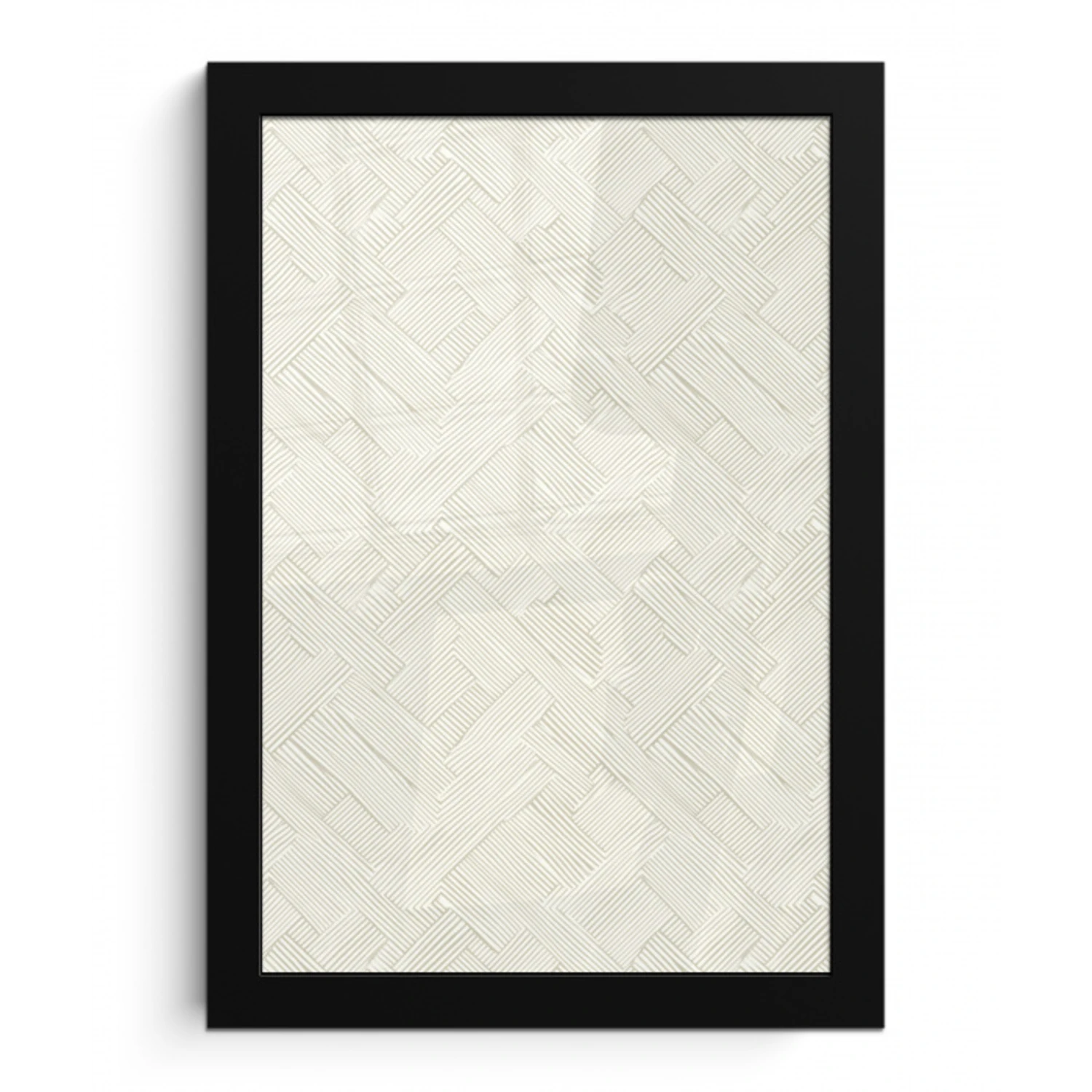 Textuur - Abstract - Beige fotolijst zwart zonder passe partout klein 224 -3d
