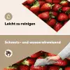 Aardbei - Fruit - Rood Inductie beschemer met haakjes klein -ky-schoon-de