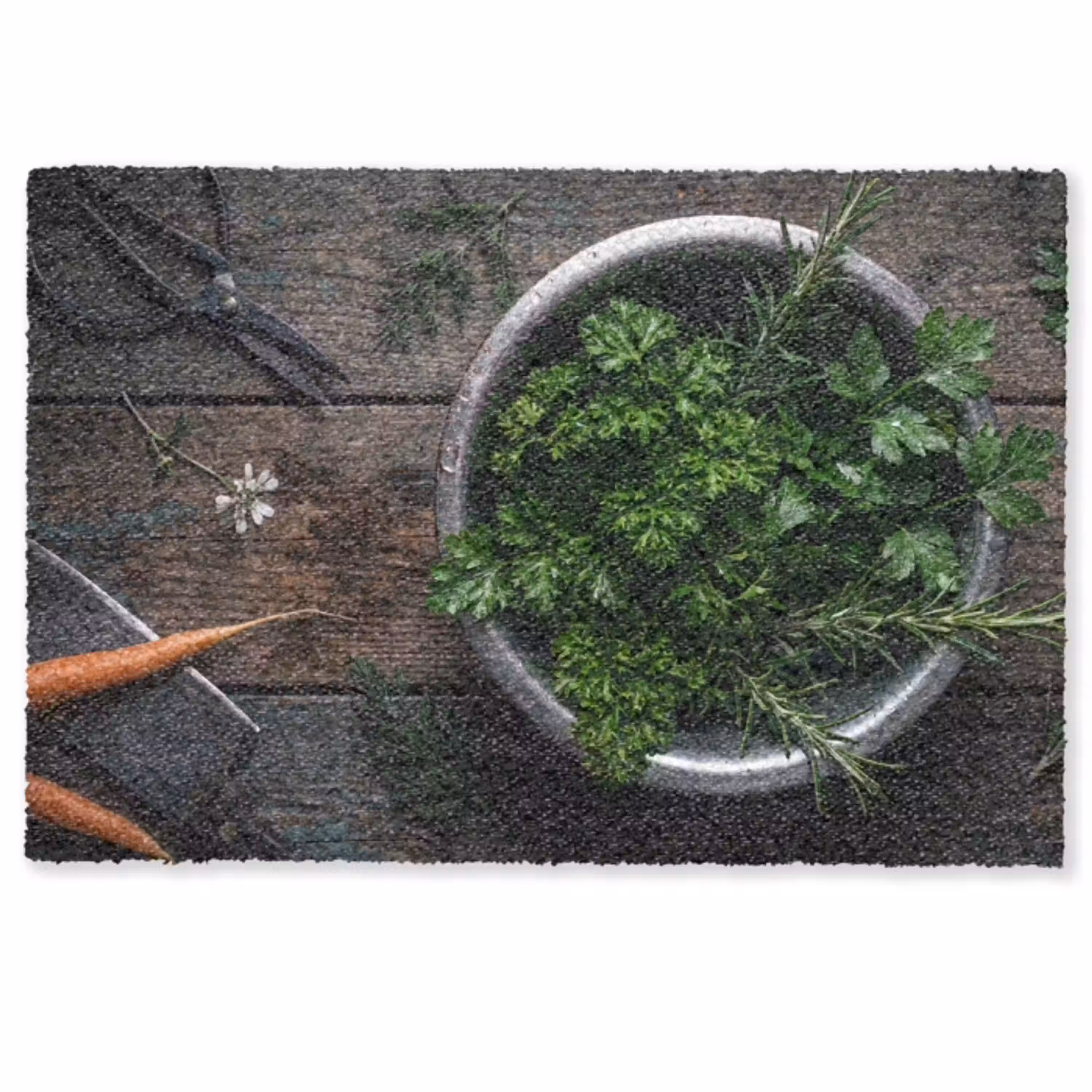 Groenten - Hout - Eten Deurmat klein -zkaufland3d