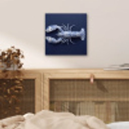 Kreeft - Porselein - Delfts - Blauw aluminium wit klein -sfeer3