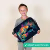 Neon - Voetballer - Kleurrijk Kinderkoffer - Zwart klein -sfeer4_NL