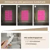 Stippen - Patroon - Roze Light Box met kabel (Tafellamp) klein 925 -USP_dimbaarNL