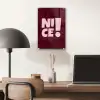 Nice - Uitroepteken - Rood plexiglas 5mm klein -sfeer6
