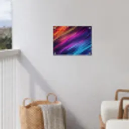 Snelheid - Kosmos - Kleurrijk tuinposter los doek klein -sfeer8
