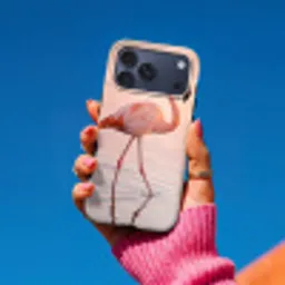 Flamingo - Water - Roze Toughcase MagSafe Apple iPhone 17 Pro Max klein -Sfeer1V