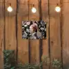 Meisje met de parel - Bloemen - Vermeer - Pastel - Kunstwerk - Schilderij - Oude meesters tuinposter los doek klein -sfeer1