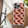 Bloemen - Abstract - Aardetinten Hoesje iPhone 16 Pro Max met koord klein 804 -sfeer4