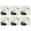 Wabi sabi - Beige - Plant onderzetter kurk middel -3d