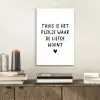 Thuis is het plekje waar de liefde woont - Spreuken - Quotes aluminium wit klein -sfeer1