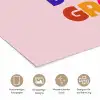 You're doing great - Roze - Kleurrijk poster papier klein -tcloseup_DE