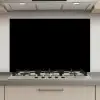 Zwart - Effen kleur keuken achterwand spatscherm klein 900 -3d_website
