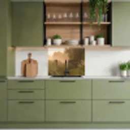 Hek - Natuur - Mist - Veld keuken achterwand 2 middel -sfeer3