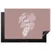 Tros - Druiven - Illustratie - Bladeren Inductie beschermer vinyl 3mm klein -3d