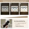 Patroon - Blauw - Regenboog - Hartjes Light Box met batterij (Wandlamp kind) middel -USP_dimbaarNL