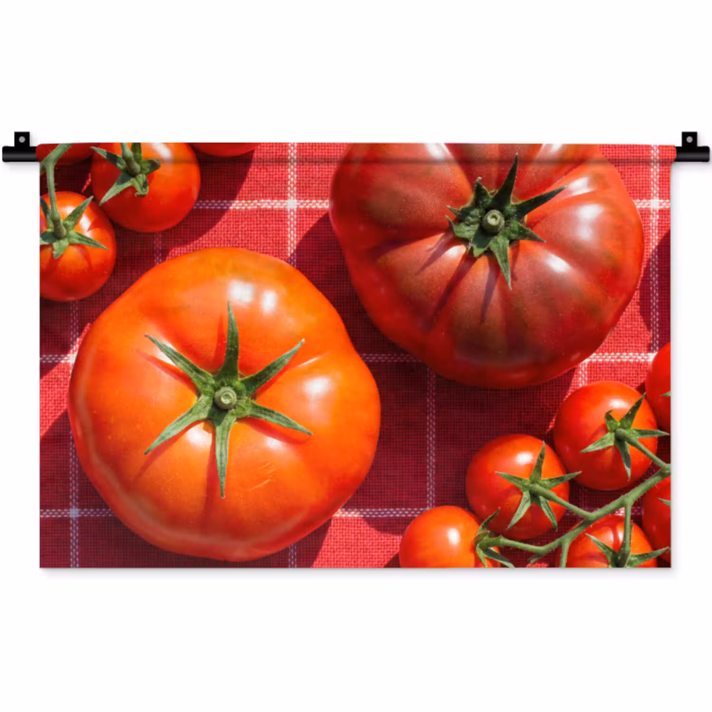 Tomaat - Rood - Eten Wandkleed katoen klein -zz3d