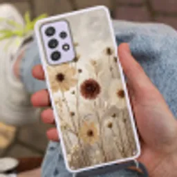 Wilde bloemen - Botanisch - Vintage - Natuur - Rustiek Hoesje Samsung Galaxy A52 5G met koord klein -sfeer3