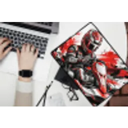 Kart - Coureur - Snelheid - Rood laptophoes neopreen klein -bureau