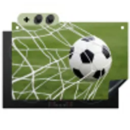 Voetbal - Goal - Net - Sport Inductie beschemer met haakjes klein -3d