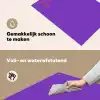 See the good - Oranje - Paars Inductie beschemer met haakjes klein -ky-schoon-nl