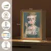Klassiek - Sierlijk - Roze Light Box met kabel (Tafellamp) klein -USP_NL