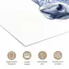 Illustratie - Koe - Blauw poster papier klein -closeup_NL