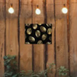 Eieren - Goud - Patroon tuinposter los doek klein -sfeer1