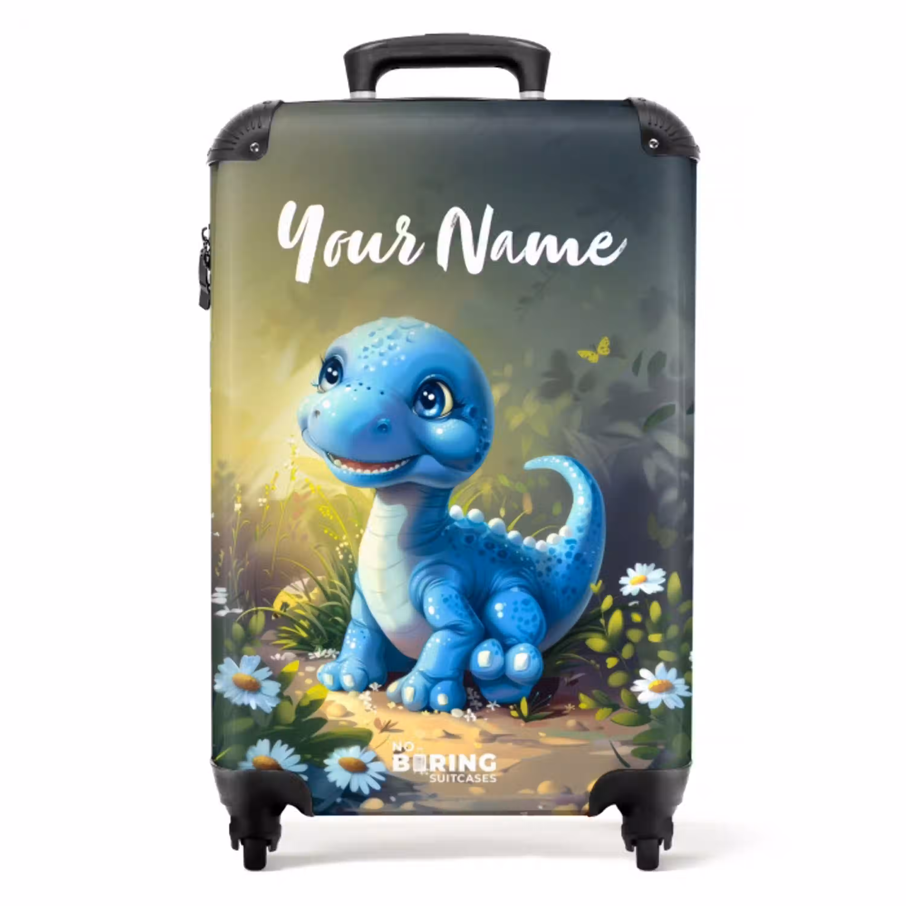 Branco Brontosaurus NBS - Handbagage koffer - Kinderen Unisex middel -productfoto_recht