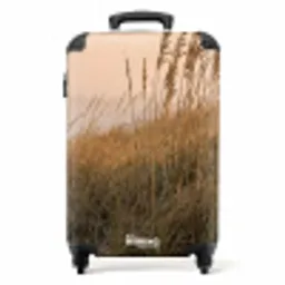 Duinlandschap - Zonsondergang - Strand NBS - Handbagage koffer - Volwassenen Unisex middel -productfoto_recht