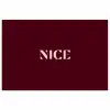 Nice - Bordeaux - Roze poster papier klein -3d