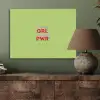 Grl pwr - Groen - Rood - 3D PET vilt klein -sfeer2
