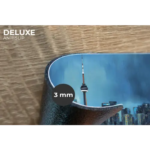 Skyline Toronto - Water - Stadslichten - Toren Placemat vinyl groot -closeup