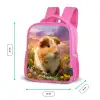 Cavia - Natuur - Dier Kinderrugzak - Roze middel -productfoto_formaten